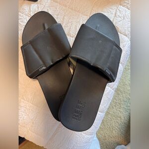 Reef Men's Dark Slide Sandals